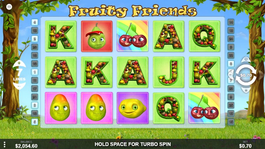 Fruity friends casino login